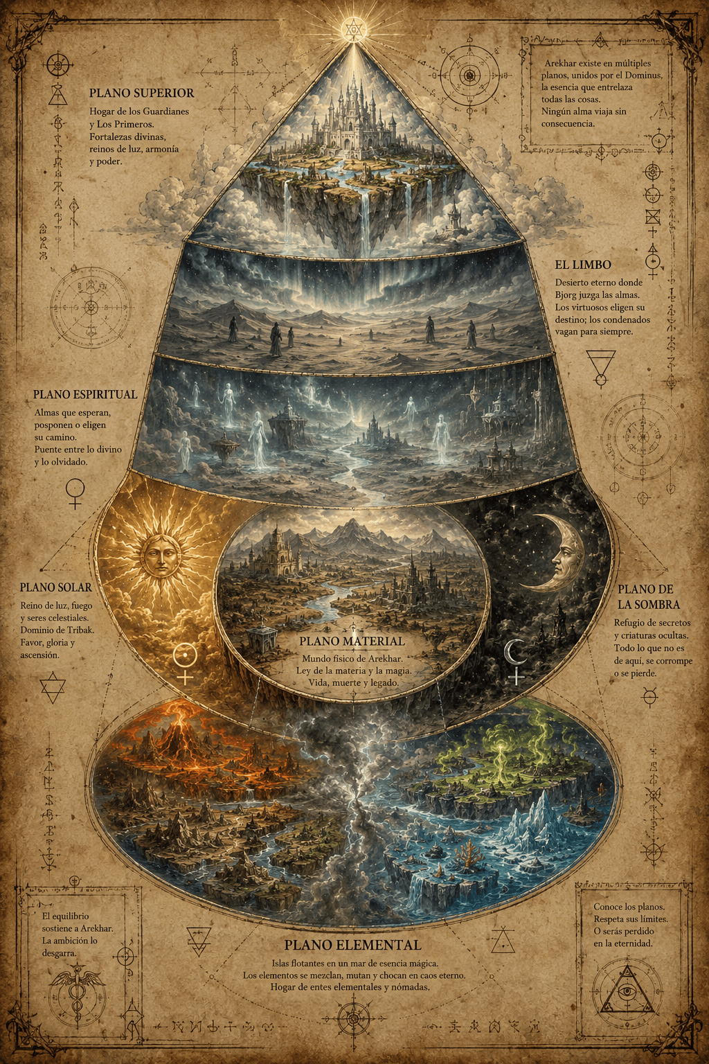 Regiones de Arekhar